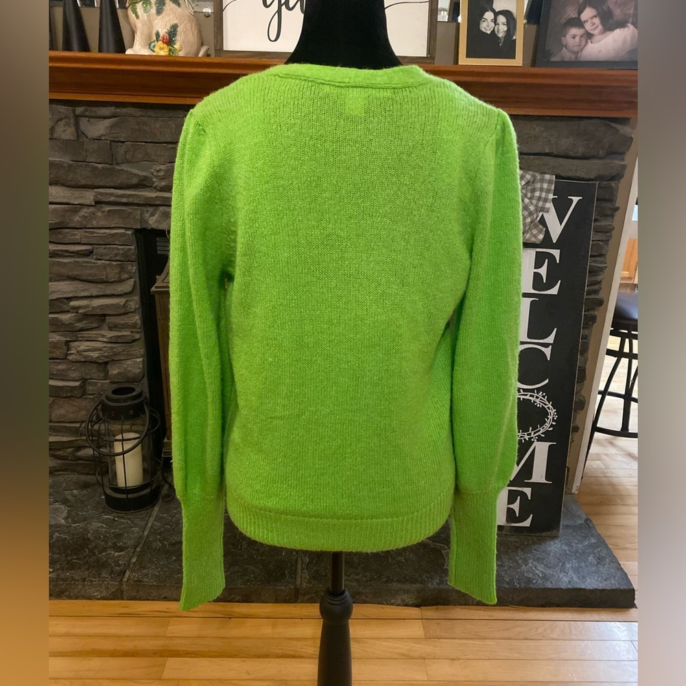 Lilly Pulitzer Angeli Lime Green Cardigan & Tank Set - Picture 8 of 16